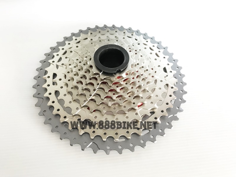 สเตอร์หลัง SUNRACE ,CS-MX3, 11-46T CASSETTE MTB 10 SPEED CHAMPAGNE