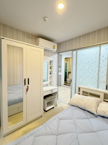 ให้เช่าคอนโด เอลลิโอ เดล มอสส์ พหลโยธิน 34 ตึกA 34.90 ตร.ม.เฟอร์ครบ แอร์ 3 ตัว มีเครื่องซักผ้าใกล้ BTS 2 สถานี