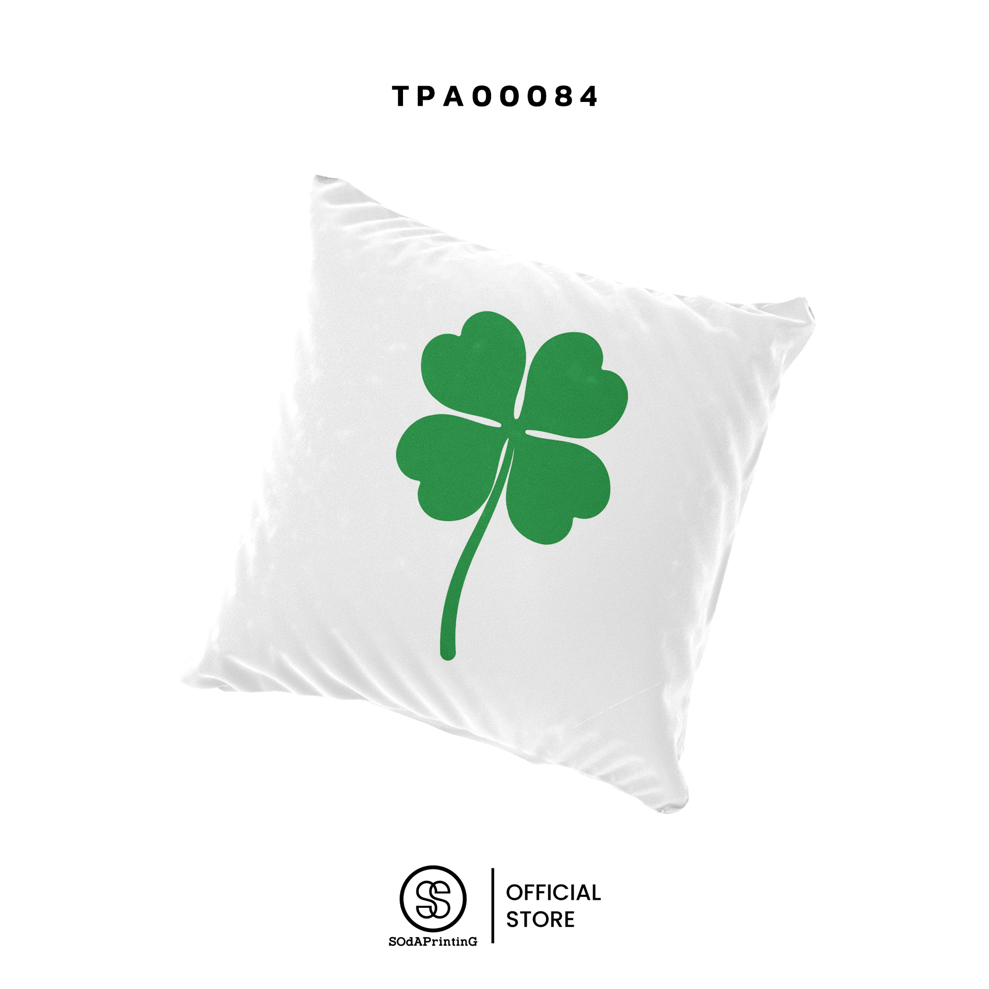 หมอนอิง ใบโคลเวอร์ Throw Pillow TPA00084 #SOdAThrowPillow #SOdAhome