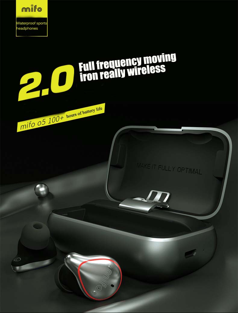 ขาย Mifo O5 หูฟัง True Wireless รองรับ Bluetooth 5.0 กันน้ำได้ระดับ IPX7
