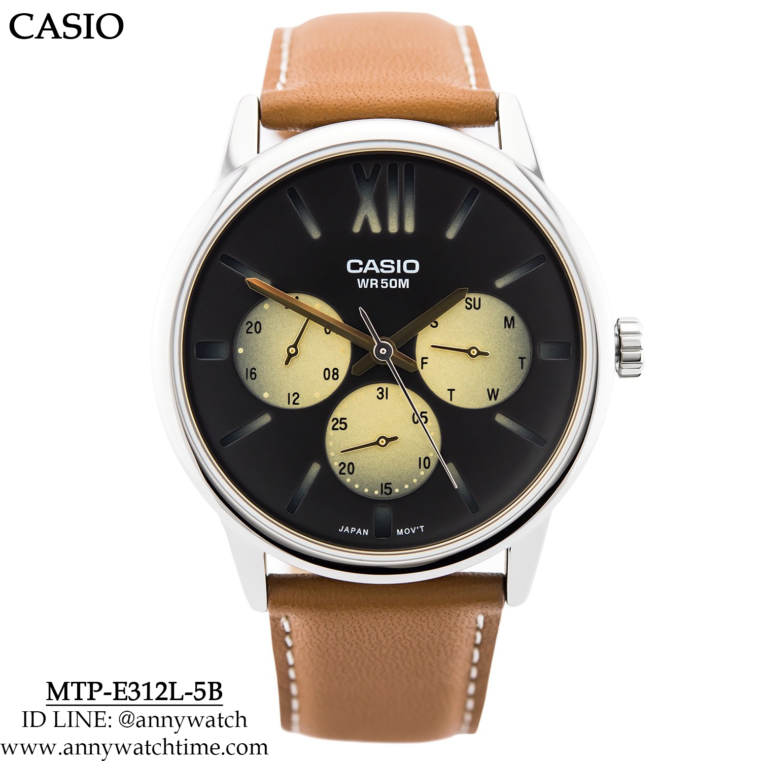 CASIO MTP-E312L-5B