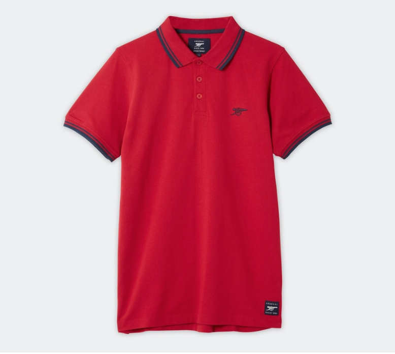 เสื้อโปโลอาร์เซนอล 1886 Red Cannon ของแท้
