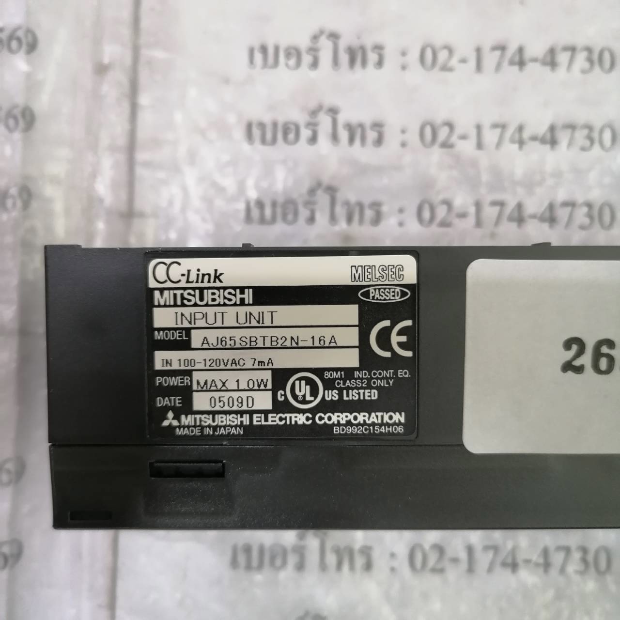 AJ65SBTB2N-16A PLC " MITSUBISHI "