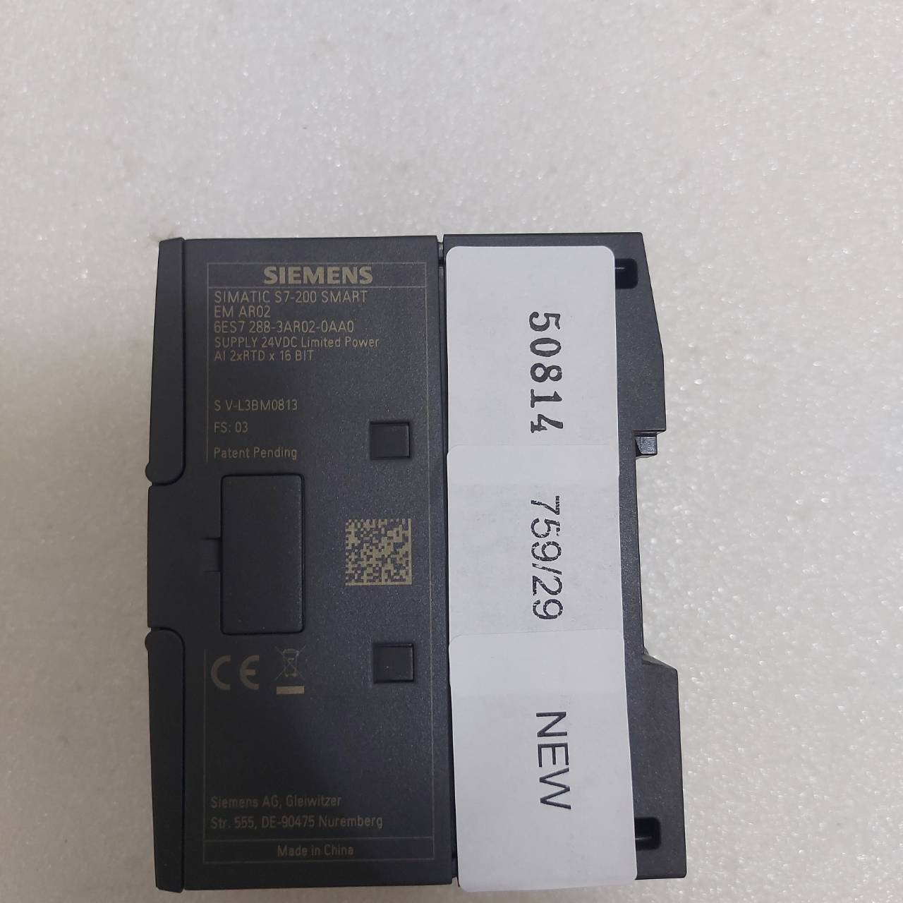 6ES7 288-3AR02-0AA0 PLC " SIEMENS "