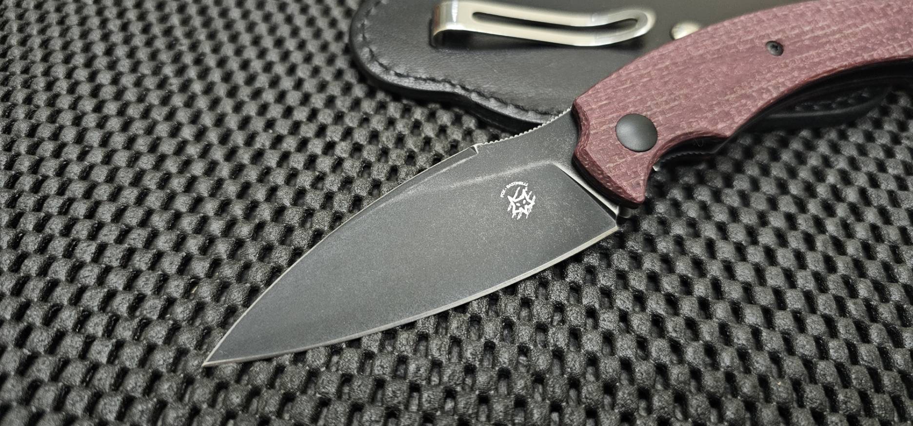 Bastinelli Creations Honos Linerlock Micarta