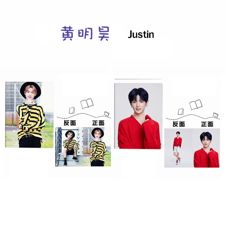 สมุด Justin - Idol Producer