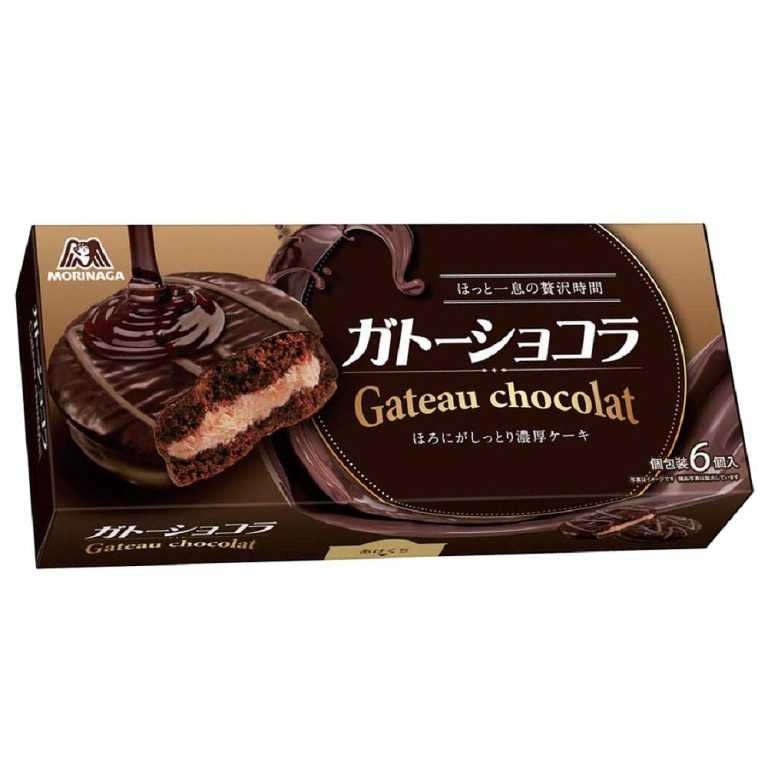 morinaga gateau chocolat 6 ชิ้น 185 g 🍫✨ สัมผัสความอร่อยสุดพิเศษ