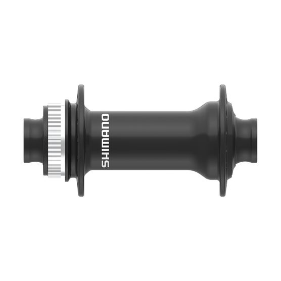 SHIMANO ดุมดิสหน้า HB-MT410-B, บู๊ท, สีดำ, 32H, 15MMX110MM (MALAY)