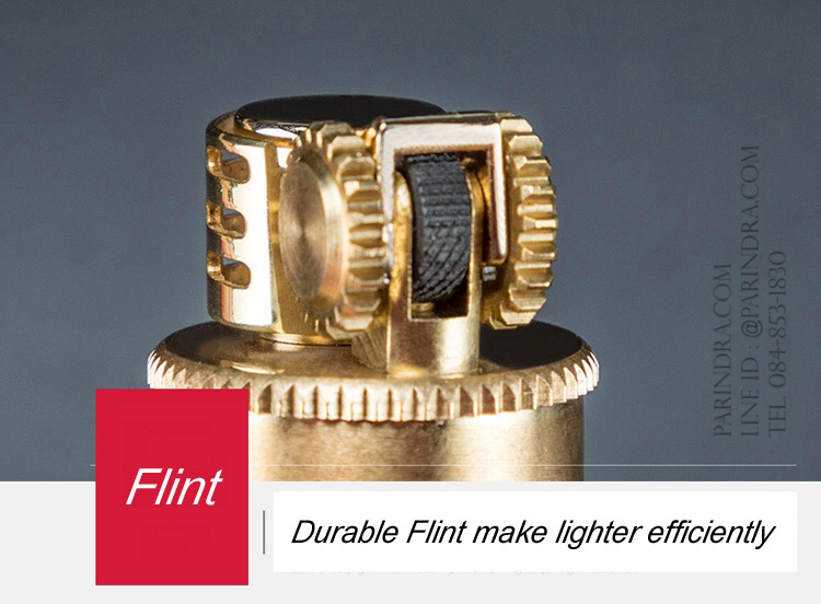 ไฟแช็กน้ำมัน ZORRO Lighter 583 ทองเหลืองทั้งตัว สวยมาก