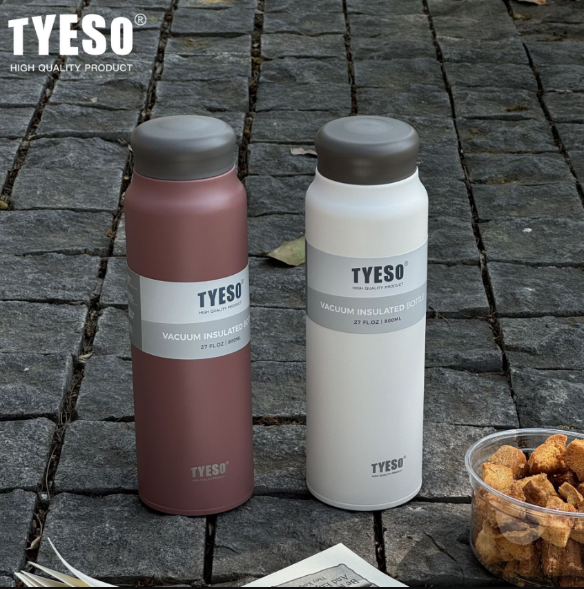 กระบอกสแตนเลส Tyeso รุ่น TS-8773B ขนาด 17FL.OZ/500 ml