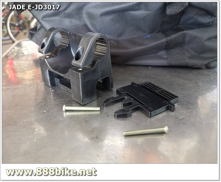 JADE E-JD3017 FABRIC FRONT BASKET, 27X41X24CM.