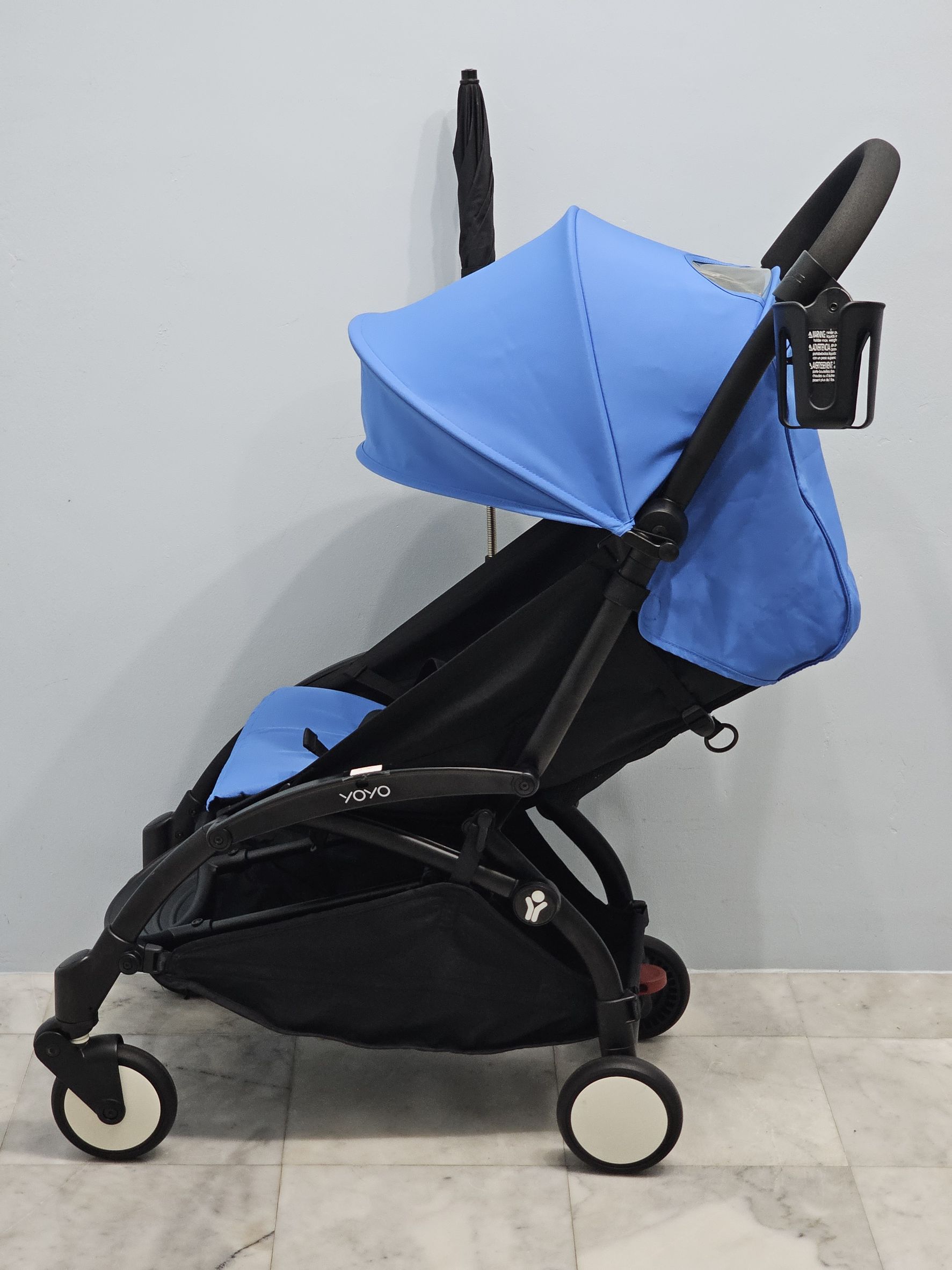 รถเข็นเด็ก Babyzen YoYo พับขึ้นเครื่องบินได้ สำหรับเด็ก 6 เดือนขึ้นไป มือสอง สภาพสวย แถมฟรี! ร่มและที่วางแก้วน้ำ