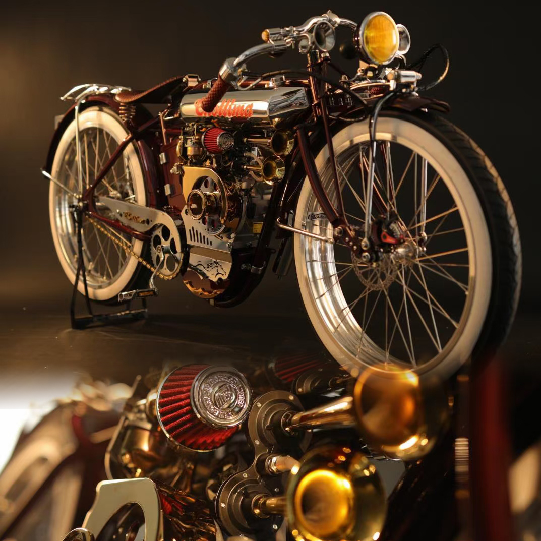 มอเตอร์ไซค์ CHOLLIMA Monster Chopper Bike เครื่องยนต์ 6.5HP Motor 212CC ถังน้ำมัน 15L Gas Tank ปั่นได้ บิดได้