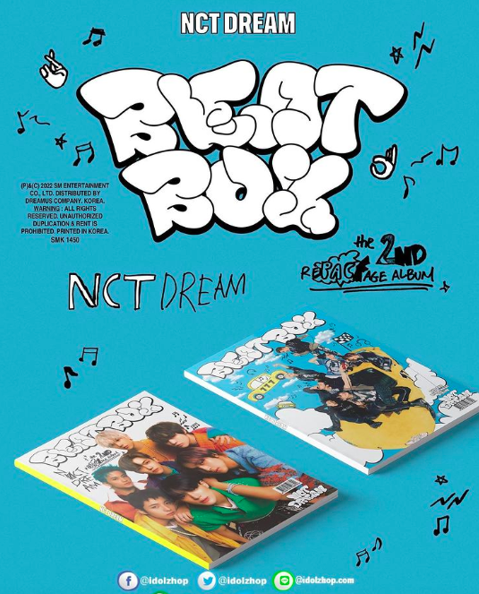อัลบั้ม #NCT DREAM - The 2nd Album Repackage [Beatbox] (Photobook Ver.) (Random Ver.) -ปิดพรี2022-05-30 / รอ 14-25วัน-