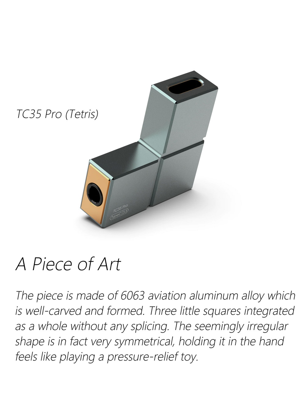 ขาย DD TC35 PRO (Tetris) แจ็คแปลง TypeC ให้รองรับหูฟัง 3.5mm