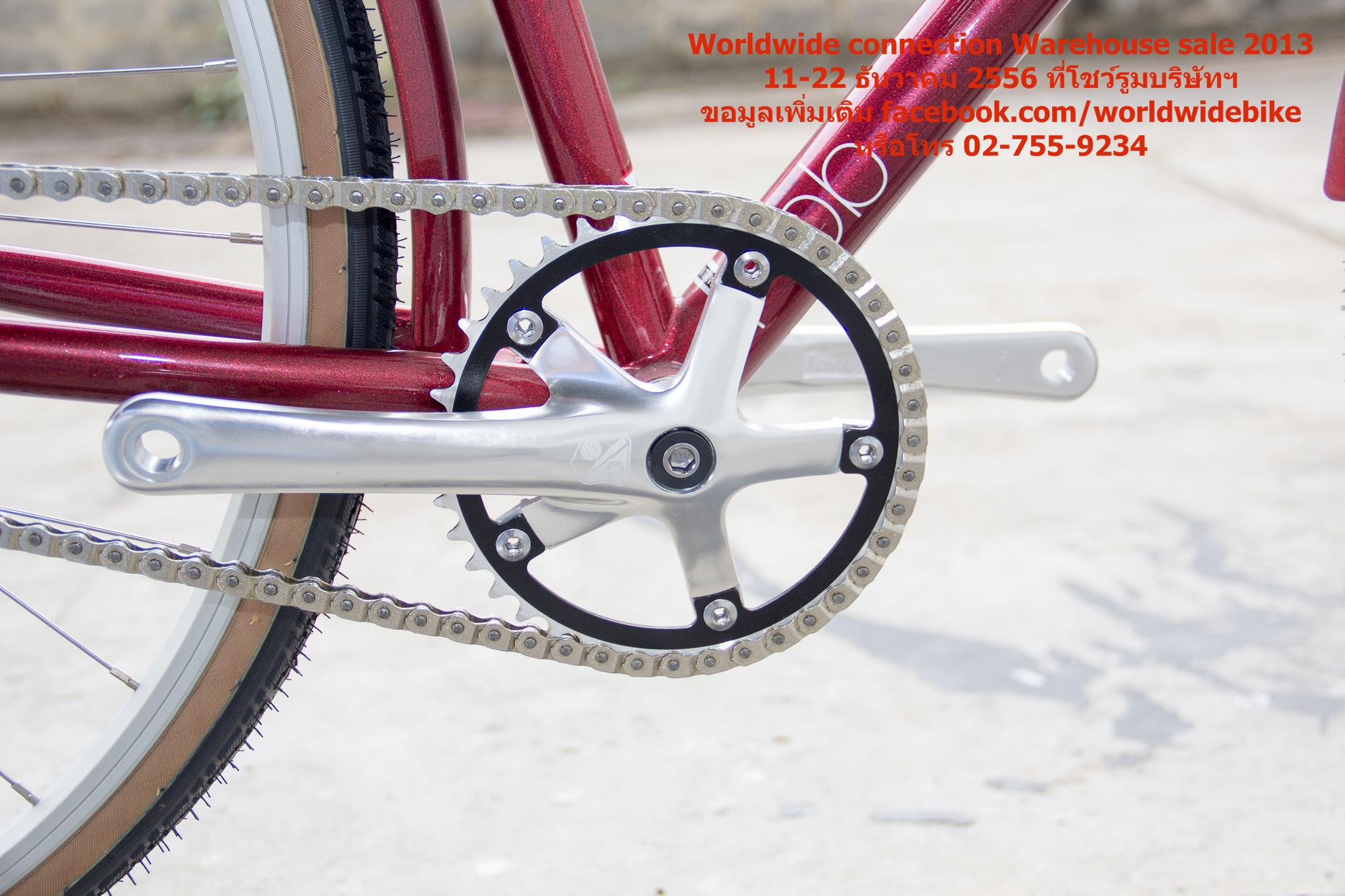 จักรยานวินเทจ Charge Hob Mixte bike women's fixed, urban crossers 2012