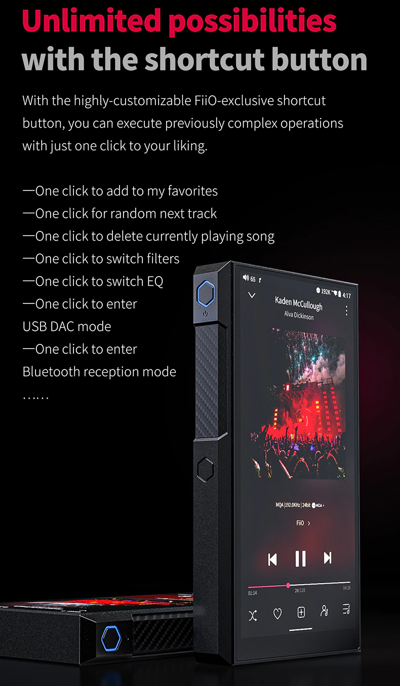 FiiO M11 PLUS ESS ชิป ES9068AS สุดยอด DAP แห่งยุครองรับ MQA ประกันศูนย์ไทย