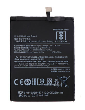 เปลี่ยนแบตเตอรี่ Xiaomi Redmi 5 Plus (BN44) แบตเสื่อม แบตเสีย แบตบวม รับประกัน 3 เดือน