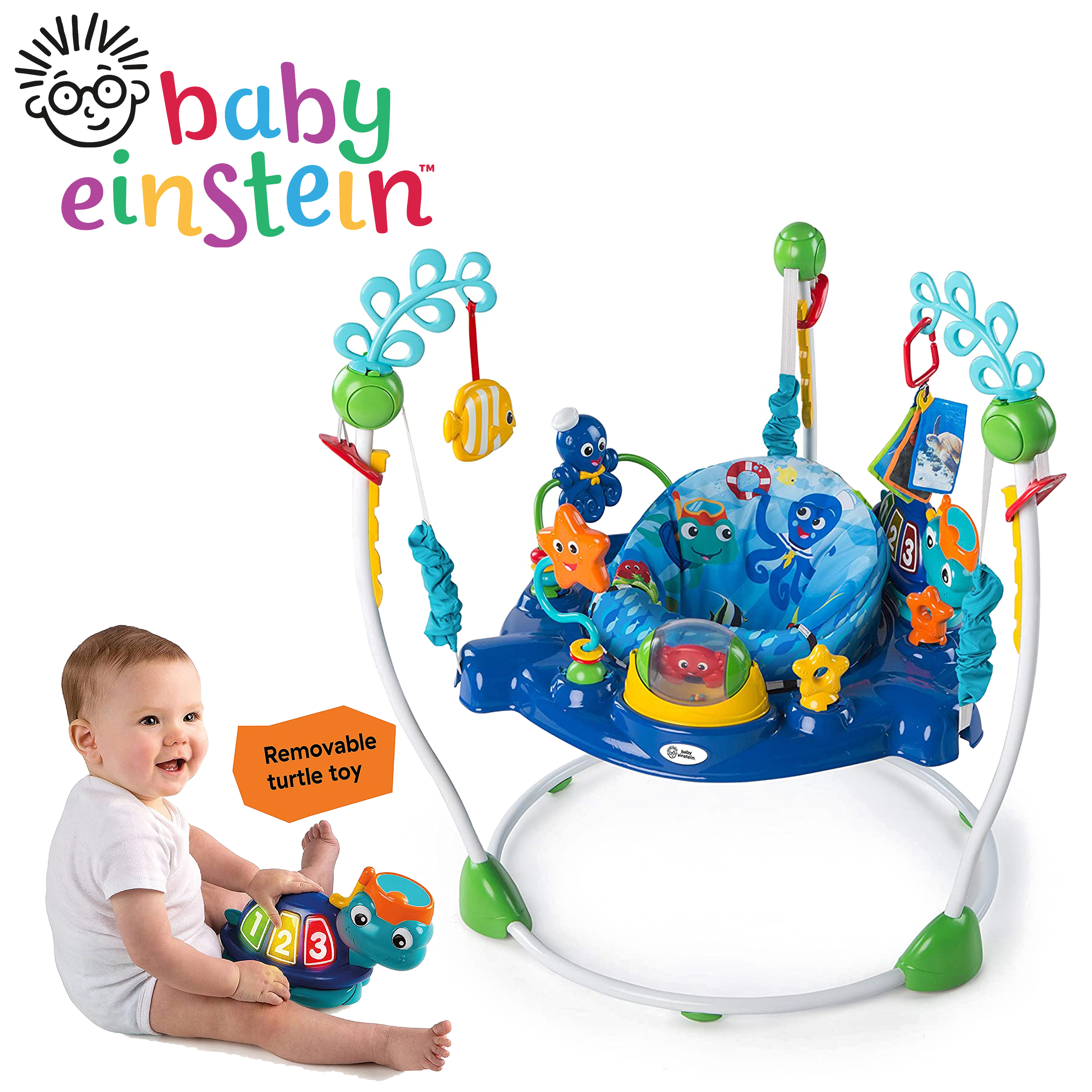 พร้อมส่ง จัมเปอร์ Neptune's Ocean Discovery จากแบรนด์ Baby Einstein