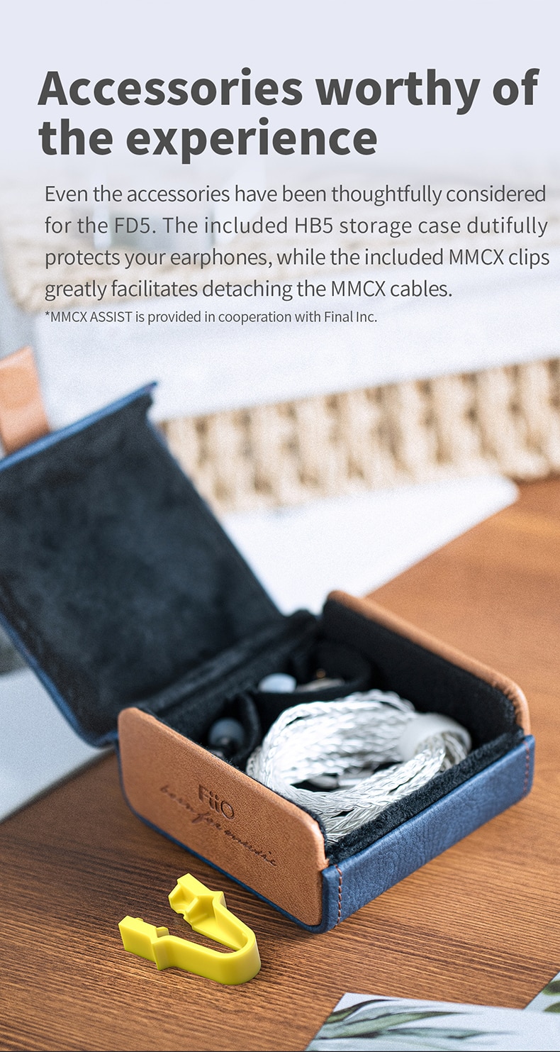 ขาย FiiO FD5 หูฟัง IEM ระดับเรือธง Diaphragm เคลือบ Beryllium