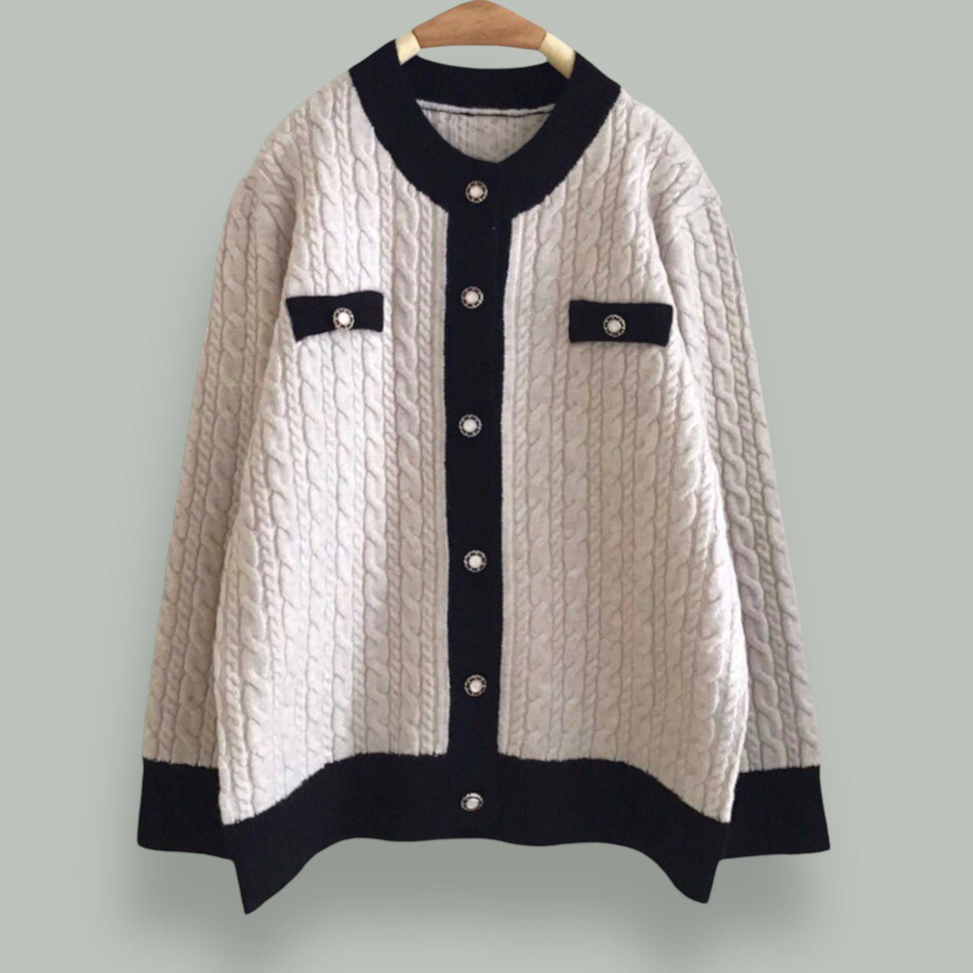 เสื้อคลุมไหมพรมนุ่ม