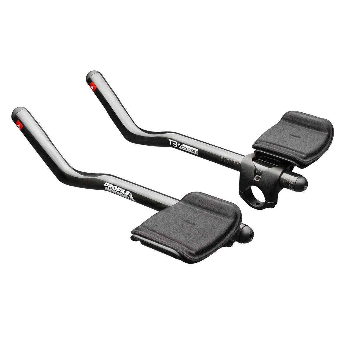 แฮนด์ PROFILE DESIGN T3+ CARBON Triathlon AEROBAR สีดำ (RHCBTM31)