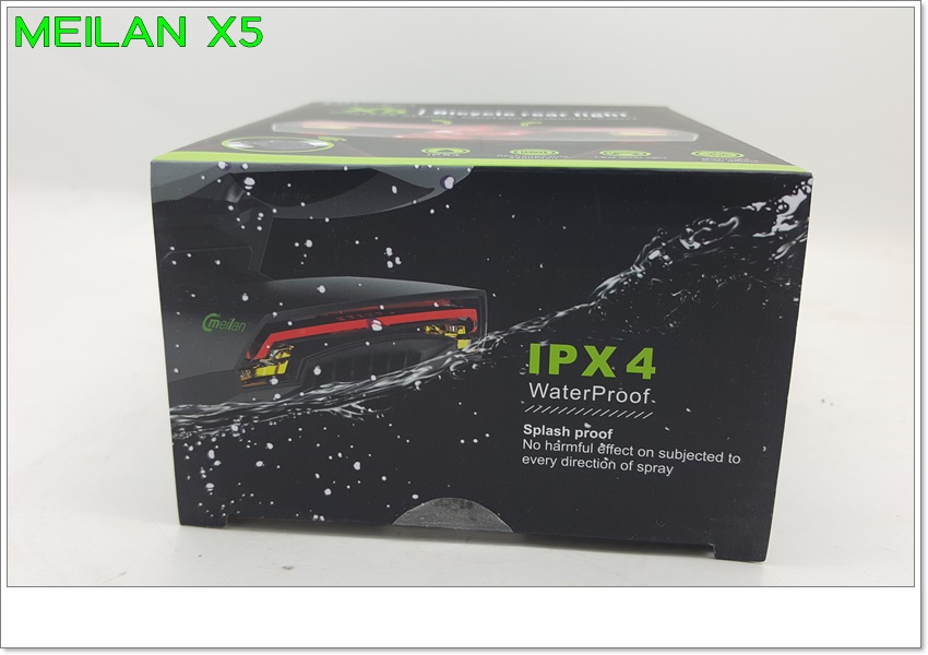 ไฟท้ายเลเซอร์ มีไฟเลี้ยวและไฟทำทาง MEILAN X5 มีรีโมทติดแฮนด์