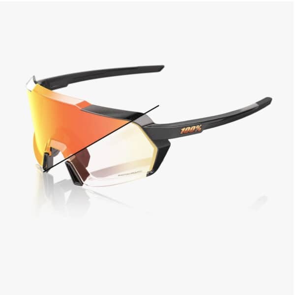 100% KORBIN SUNGLASSES แว่นกันแดดสำหรับนักปั่นจักรยานและกิจกรรมกลางแจ้ง มาพร้อมเลนส์ HiPER VLT, UV400, กรอบ Grilamid TR-90 น้ำหนักเบาสวมใส่สบายตลอดวัน