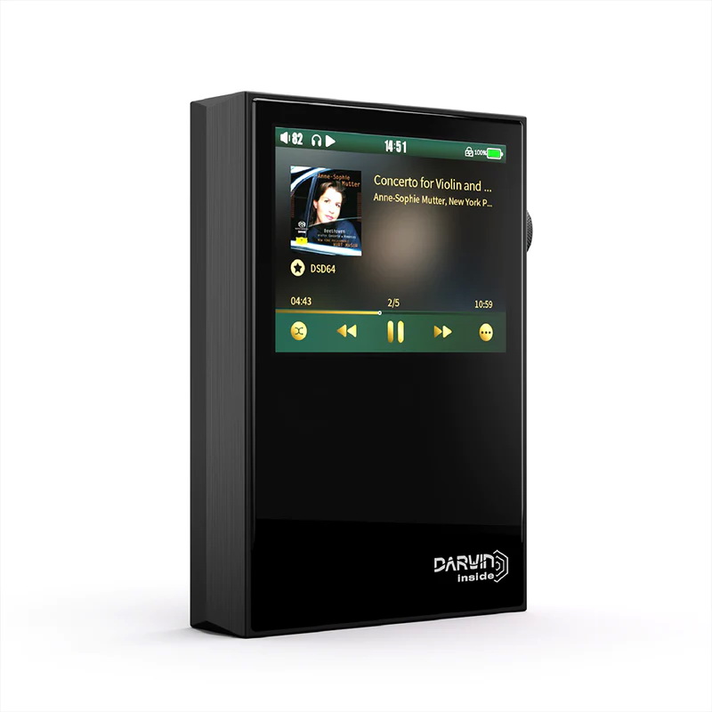Hiby RS2 เครื่องเล่นเพลงพกพา PureAudio พร้อมสถาปัตยกรรมเสียงดาร์วิน