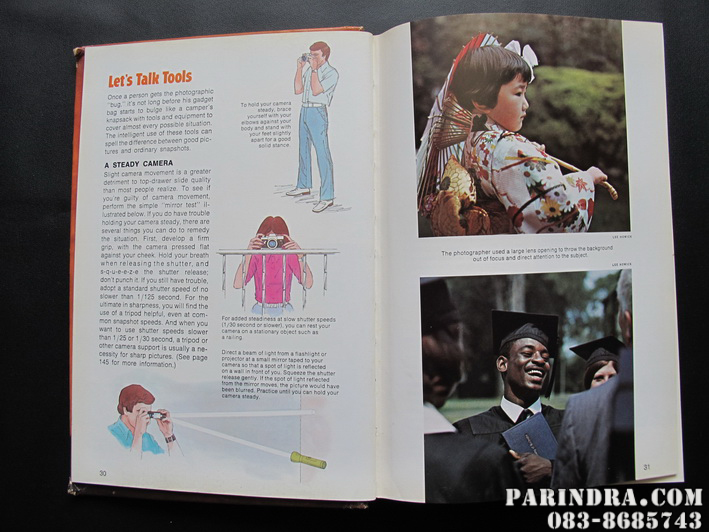 หนังสือไอเดียถ่ายภาพของ Kodak : Adventures in Color-Slide Photography