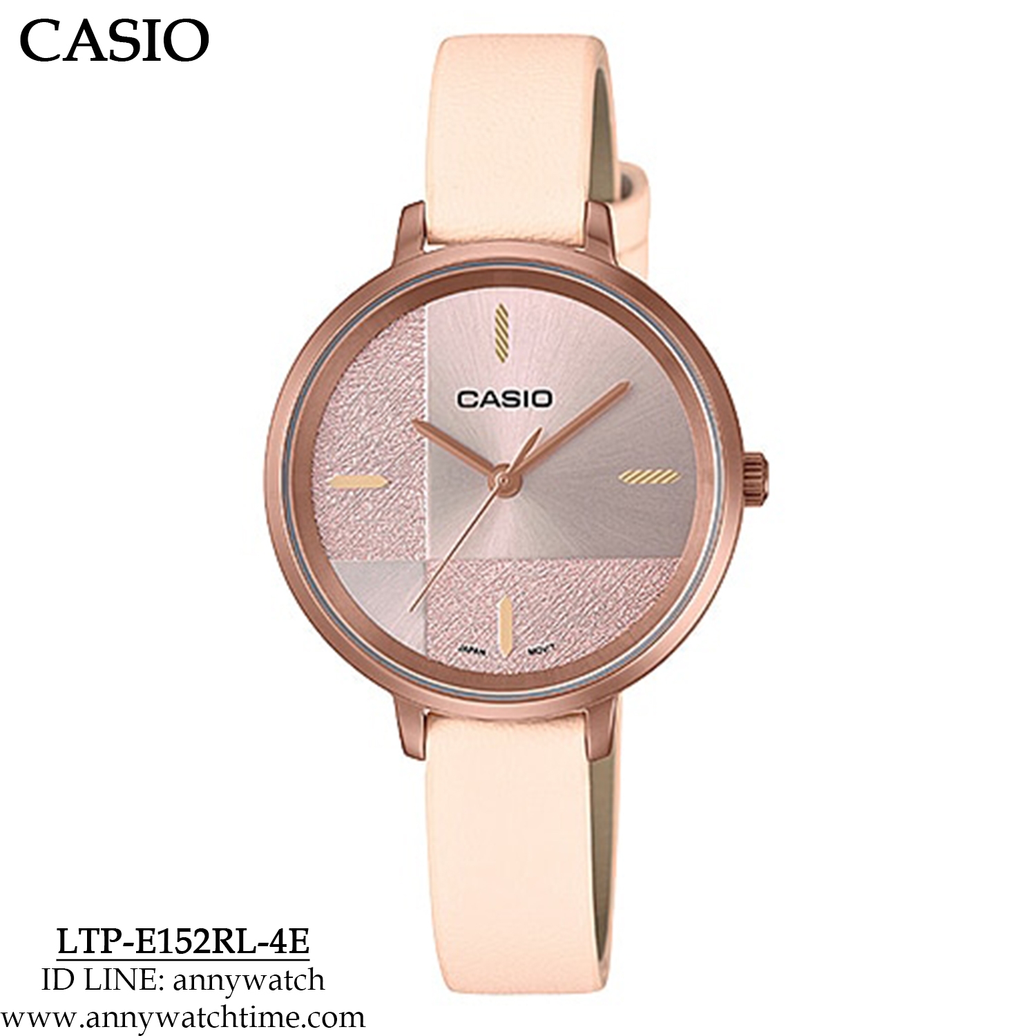 CASIO LTP-E152RL-4E