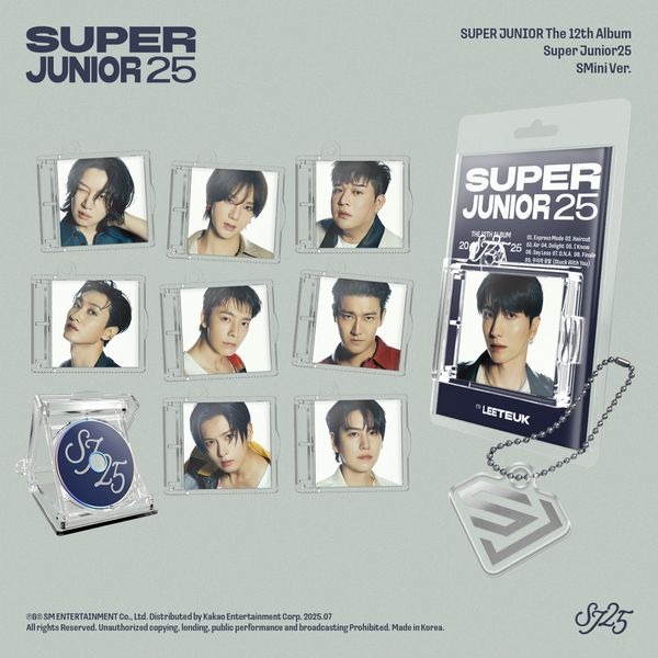 พรีออเดอร์ SUPER JUNIOR The 12th Album [Super Junior25] (SMini Ver.)(Smart Album) (Random) นำเข้า 14 - 25 วัน