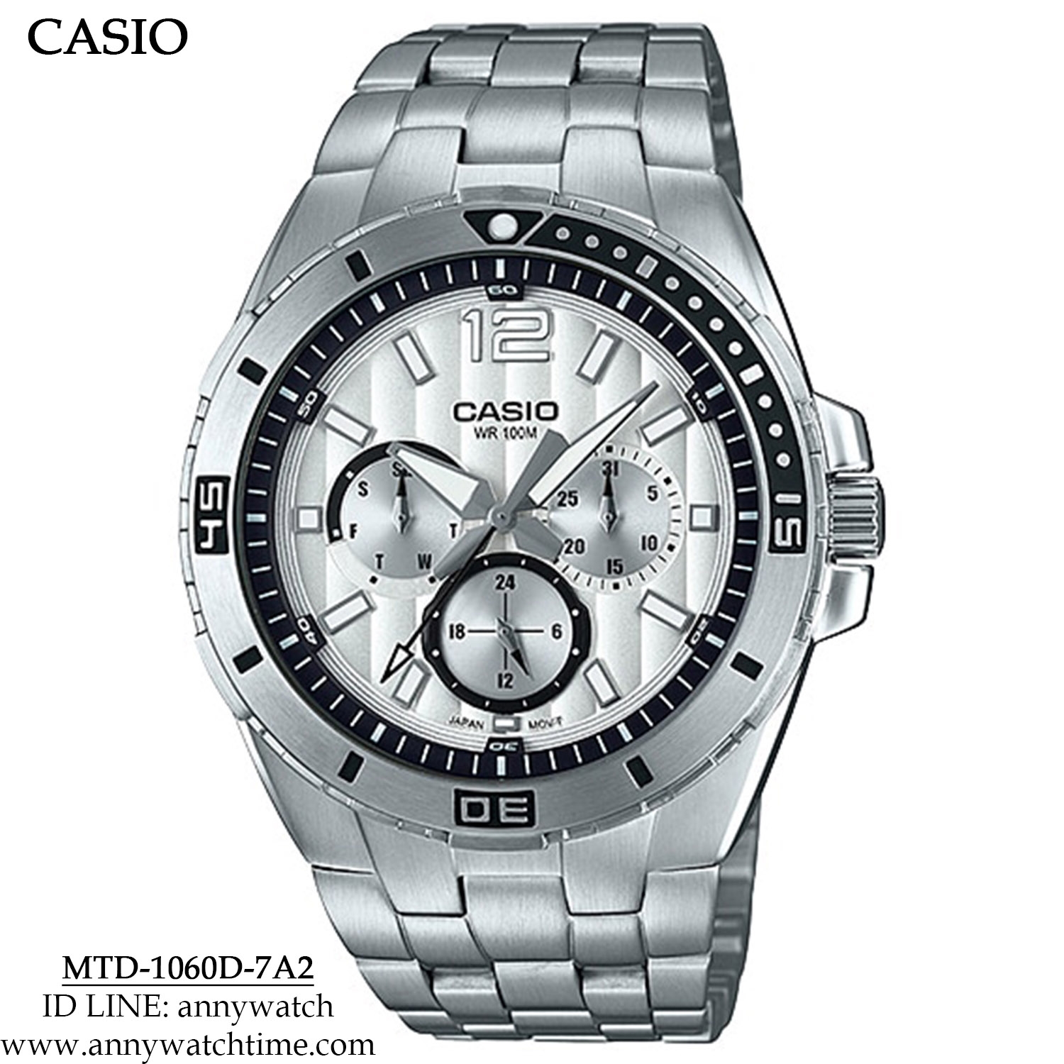 CASIO MTD-1060D-7A2