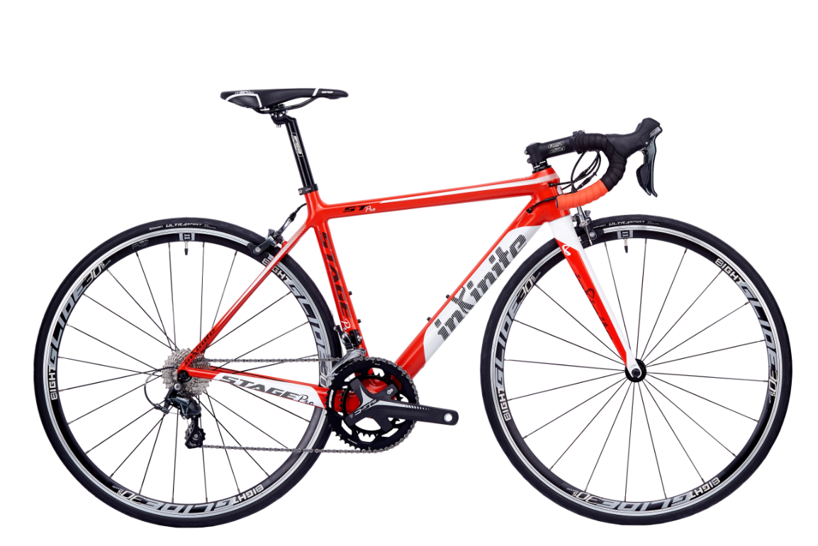 จักรยานเสือหมอบคาร์บอน INFINITE STAGE PRO Tiagra 20speeds, 2017