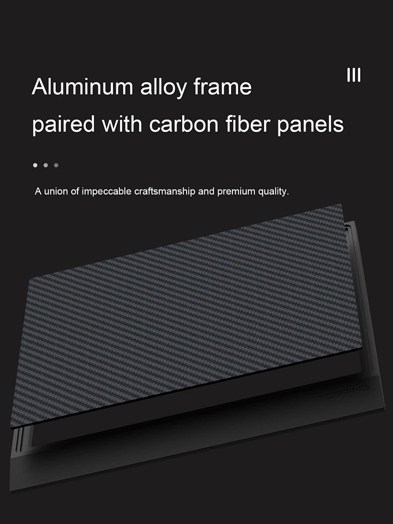 Topping DB2523 ฐานรองเครื่องเสียง Topping ขนาดกลาง จัดแสดงผลิตภัณฑ์ได้อย่างน่าหลงใหล