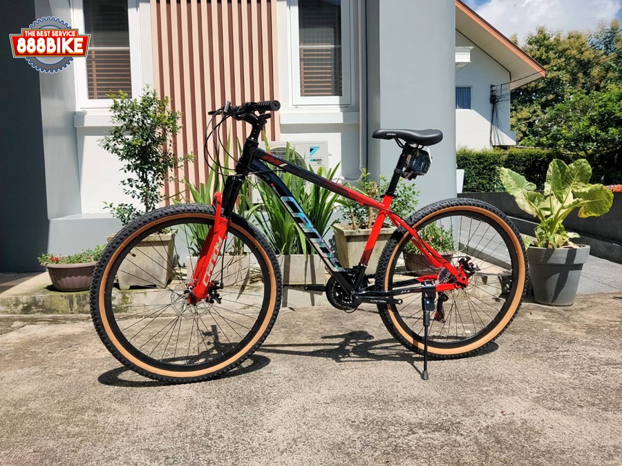 จักรยานเสือภูเขา CANDY รุ่น M1 ชุดเกียร์ SHIHONG 21 SP ดิสเบรค เฟรม HI-TEN STEEL ขนาดวงล้อ 27.5 เเละ 24 NEW2024