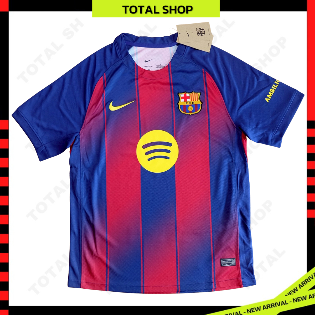 Barcelona 2025/26 Home 2025/26 Jersey เสื้อบาร์เซโลน่า เหย้า ฤดูกาลใหม่