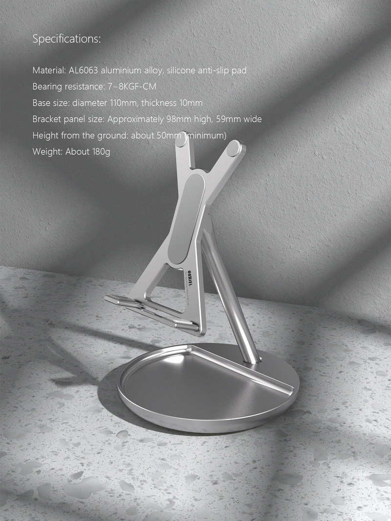 DD HS110 ขาตั้งเดสก์ท็อปไฮไฟ สำหรับ มือถือ เครื่องเล่นพกพา iPad หรืออุปกรณ์ถอดรหัส