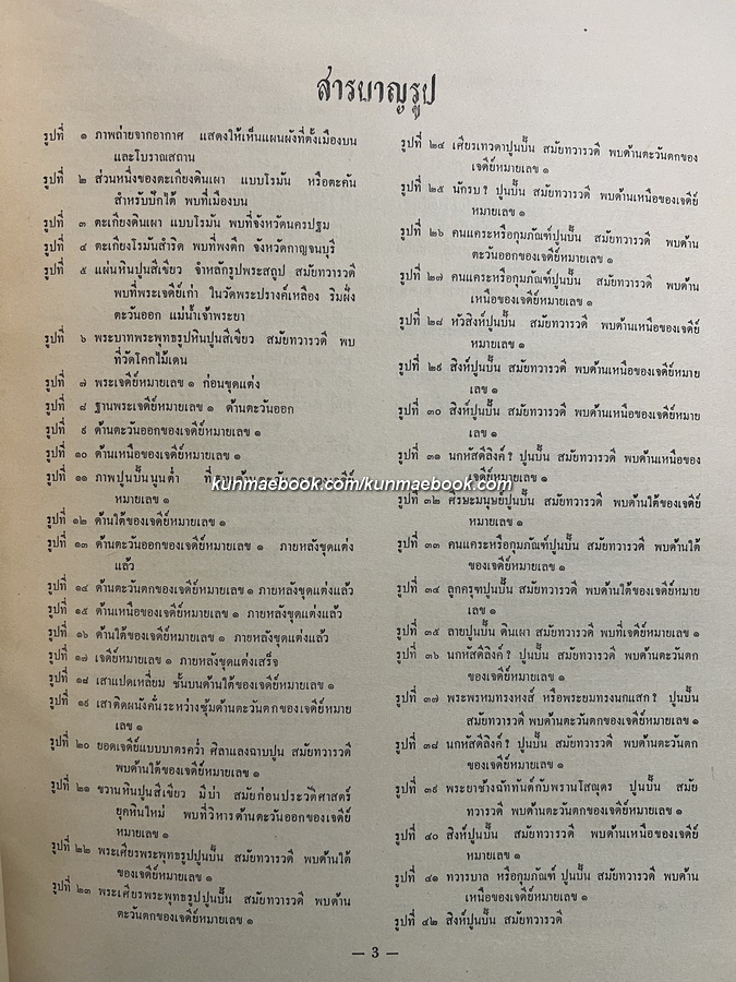 โบราณวัตถุสมัยทวารวดีแห่งใหม่ ( Some Recently Discovered Sites of Dvaravati Period )