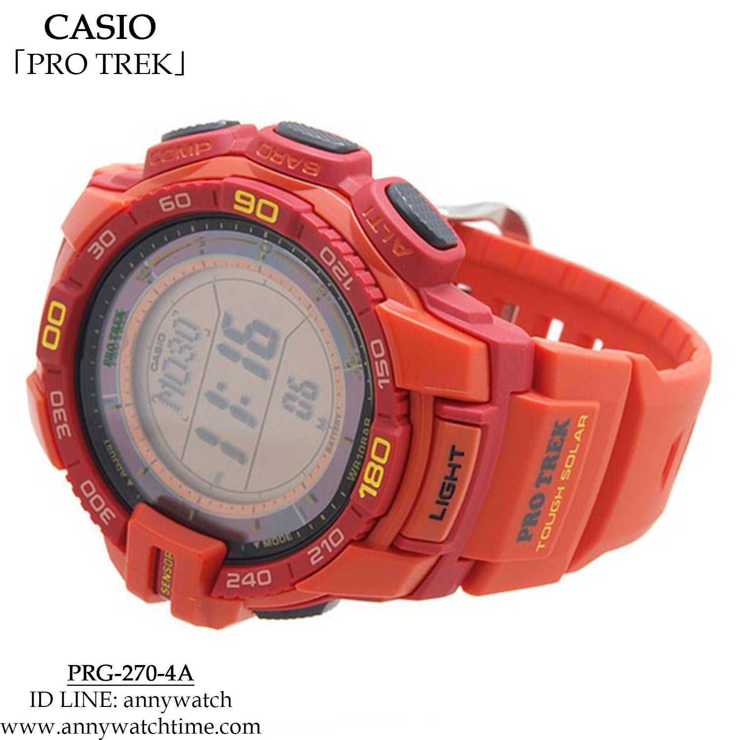 PRO TREK 【その他】 ? PRG-270-4ADR オレンジ並行輸入品