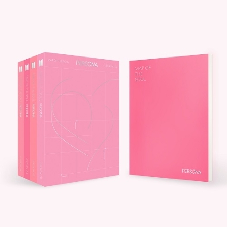 อัลบั้ม #BTS - Album [MAP OF THE SOUL : PERSONA] SET 4 VER. + โปสเตอร์