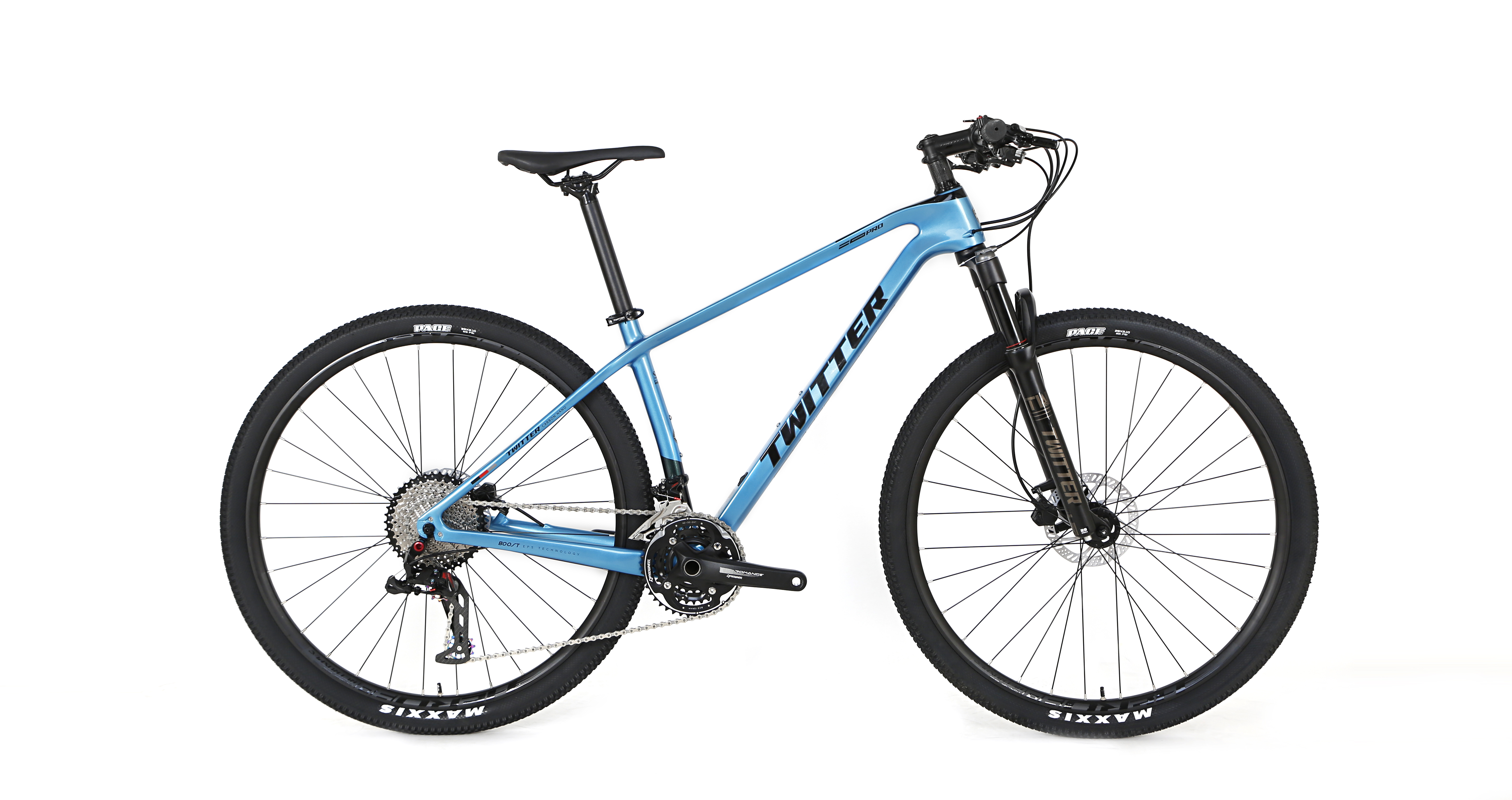 TWITTER WARRIOR RS36 เฟรมคาร์บอน ล้อ 29นิ้ว 3*12 สปีด 36SP RETROSPEC โช๊คลม, TWITTER MY2021