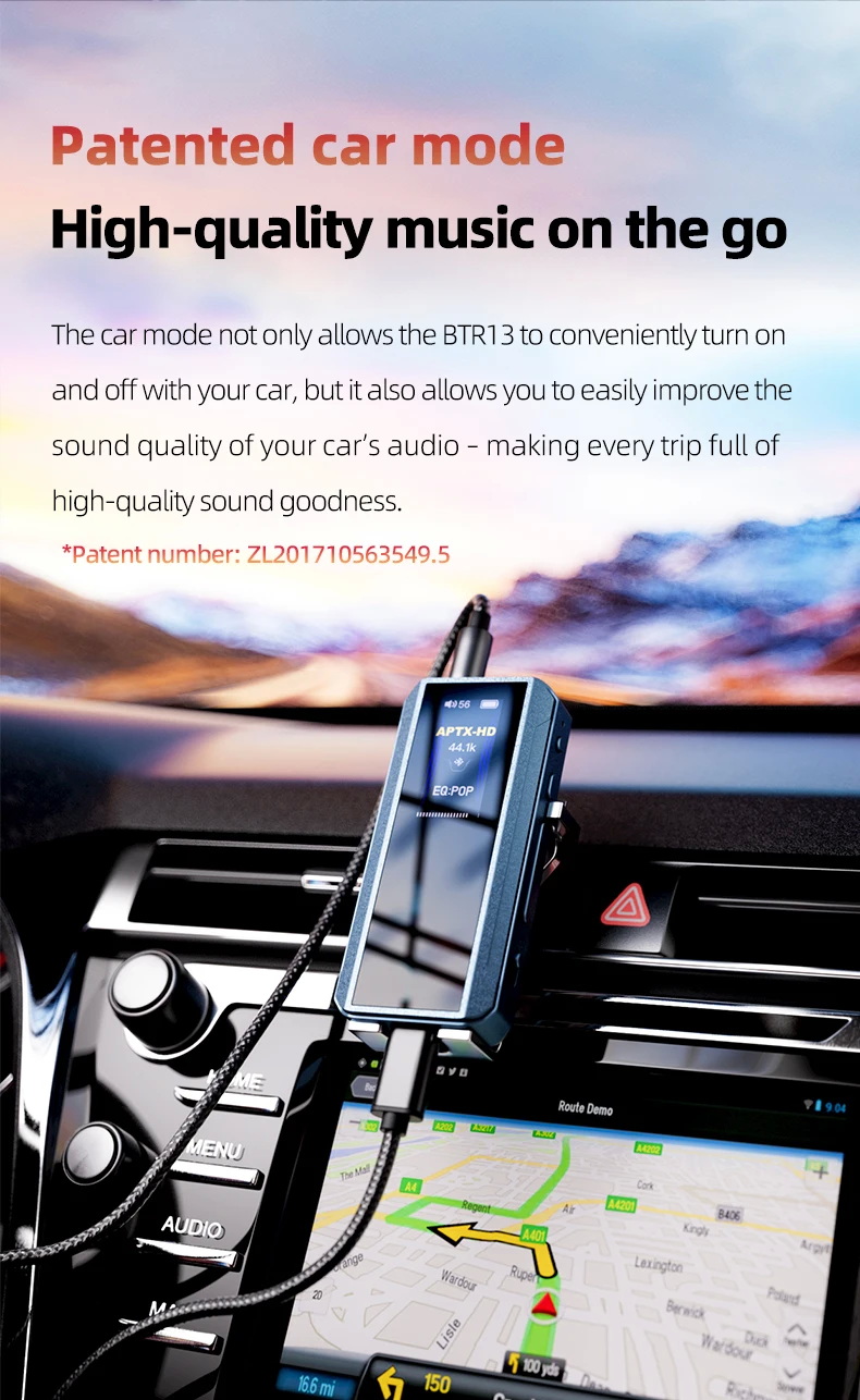 FiiO BTR13 Bluetooth DAC/AMP ชิป CS43131 x2 รองรับ LDAC, Dual Hi-Res ประกันศูนย์ไทย