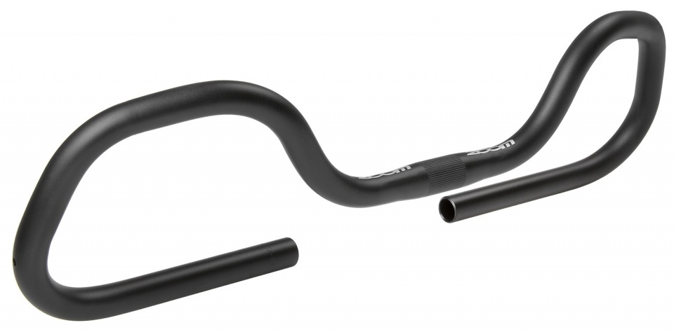 แฮนด์ผีเสื้อ ZOOM TOURING ,MTB-AL-181/ISO-C ,25.4mm(ไม่ Oversize) สีดำ กว้าง 600mm.