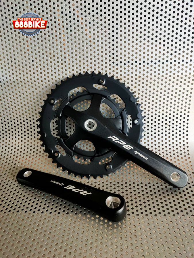 จานหน้า PROWHEEL RPE-421 50-34T Chainwheel ROAD Crankset ขาจาน 170mm.