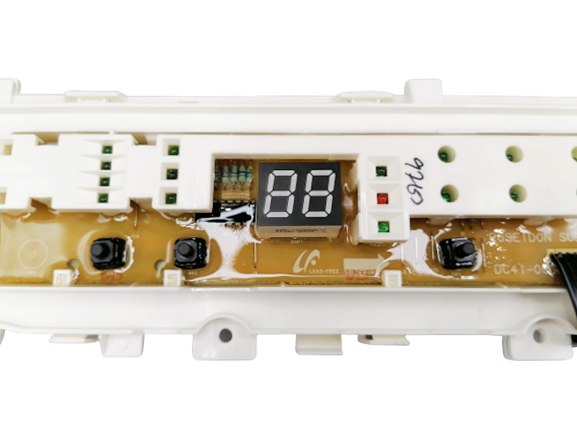 บอร์ดเครื่องซักผ้า ซัมซุง 6ปุ่ม (ด้านหลัง) #WA11U3 (แท้)