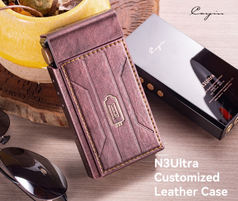 เคส Cayin [NEWFashion] เคสหนังสำหรับ N3Ultra ให้การป้องกันที่ยอดเยี่ยม ทนทาน เฉพาะเคส [-เคส-]