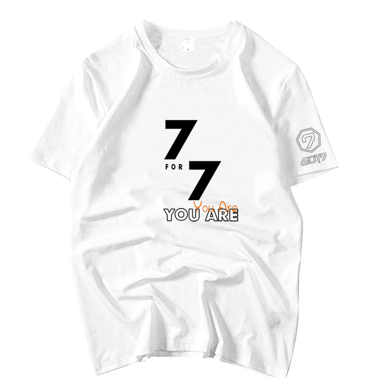 เสื้อยืด (T-Shirt) GOT7- 7 FOR 7