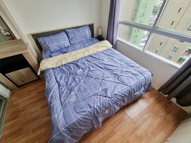 ให้เช่าคอนโดลุมพินี พาร์ค นวมินทร์-ศรีบูรพา ตึกC2 ห้อง 26 ตร.ม.เฟอร์ครบ มีเครื่องซักผ้า