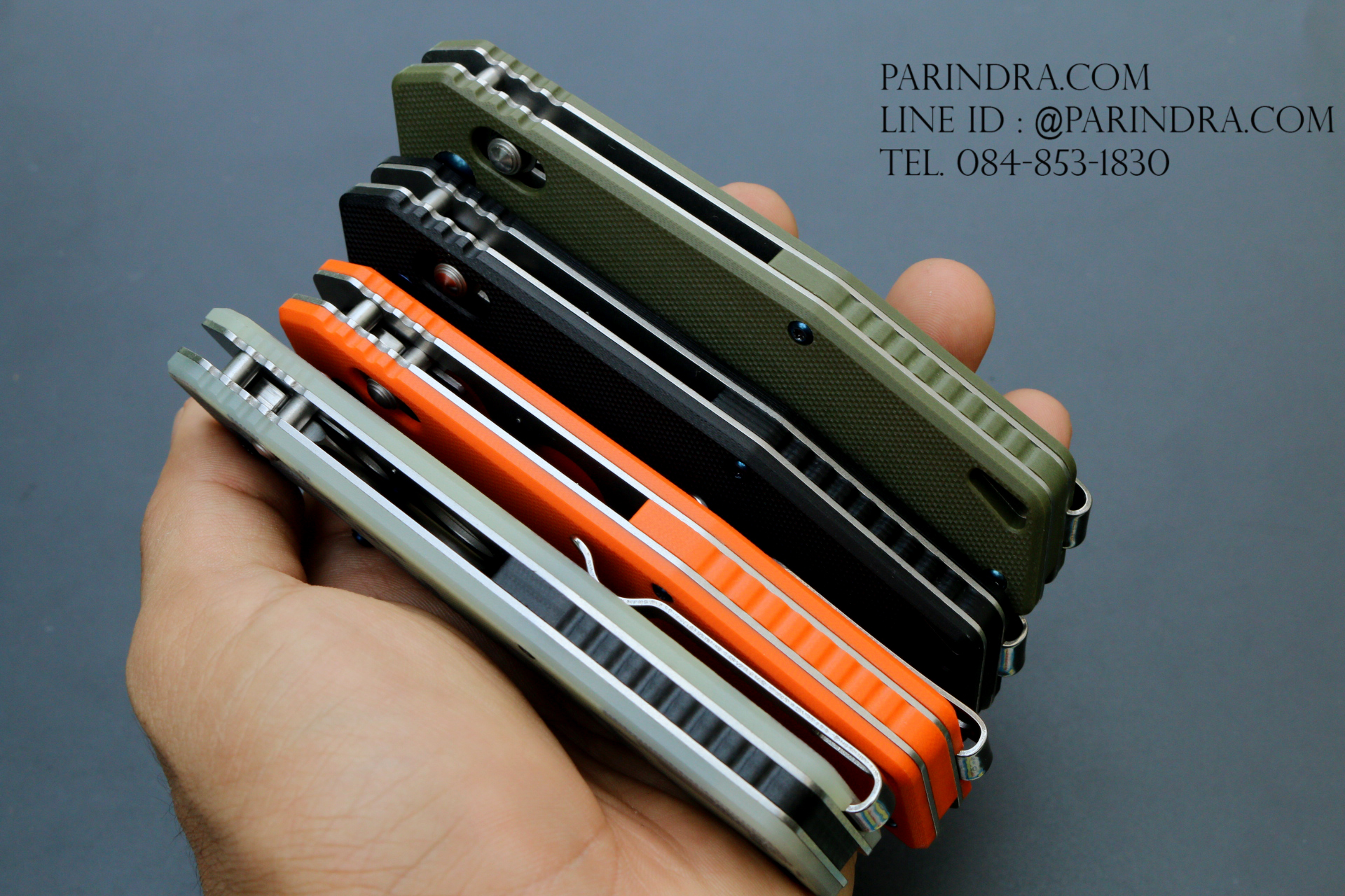 มีดพับ Ganzo กานโซ่ รุ่น Ganzo G7601OR ลายพราง ของแท้ 100%
